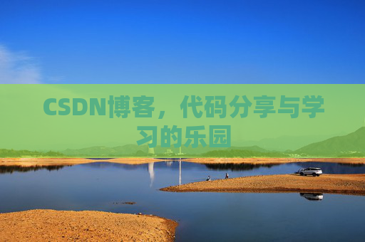 CSDN博客,代码分享与学习的乐园